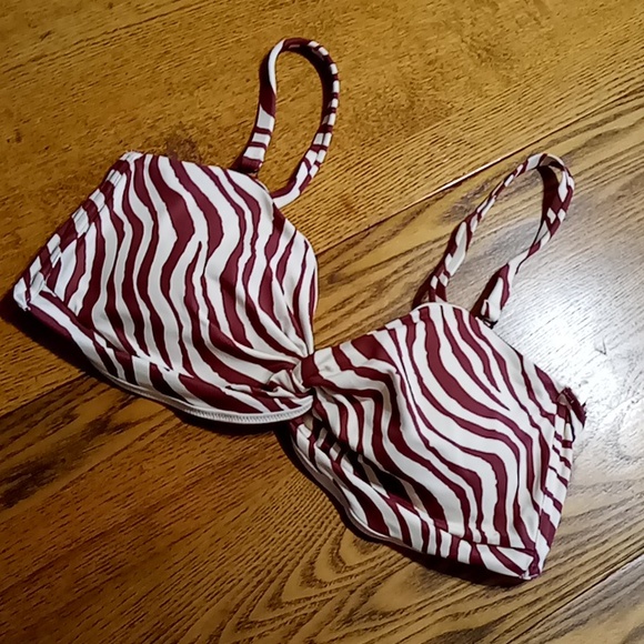 Andie Womens Bikini LARGE Swim CAPRI TOP Padded NEW Resort Beach Vacation Pool - Picture 2 of 7